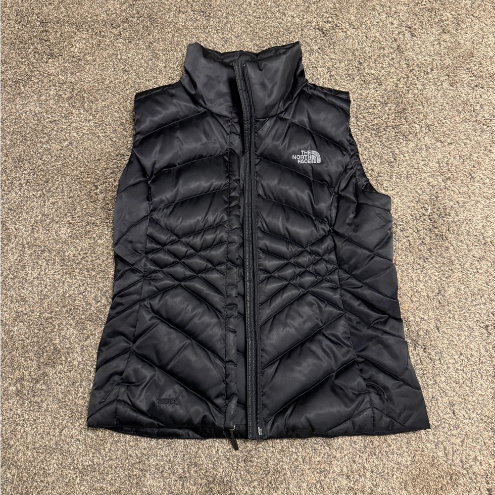 The North Face Black Quilted Vest